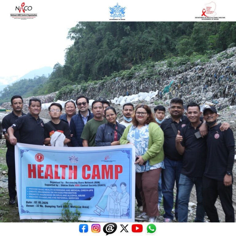 An Integrated Health Campaign under the theme “My Health, My Wealth” was successfully organised at the 32 Number Dumping Yard GMC worksite area